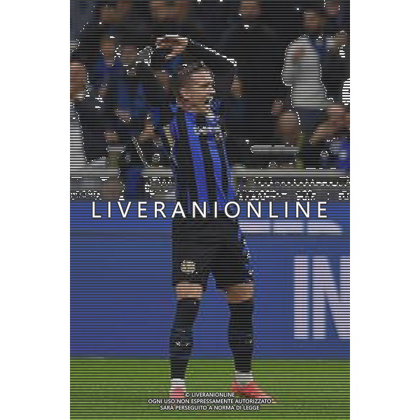 TVMV-Milano 27.10.2024 Giuseppe Meazza ©Manuela Viganti/Agenzia Aldo Liverani Inter vs Juventus Campionato Calcio Serie A Enilive 2024/2025 9a giornata Nella foto: esultanza piotr zielinski dopo il gol ©Viganti/AGENZIA ALDO LIVERANI SAS