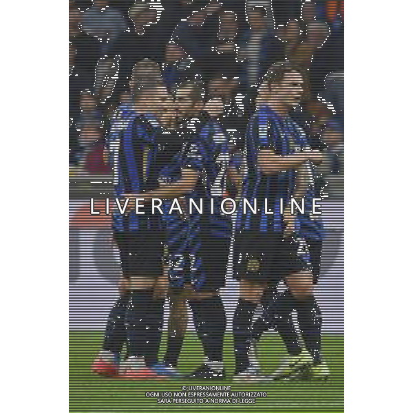 TVMV-Milano 27.10.2024 Giuseppe Meazza ©Manuela Viganti/Agenzia Aldo Liverani Inter vs Juventus Campionato Calcio Serie A Enilive 2024/2025 9a giornata Nella foto: esultanza inter dopo il gol di henrikh mkhitaryan ©Viganti/AGENZIA ALDO LIVERANI SAS
