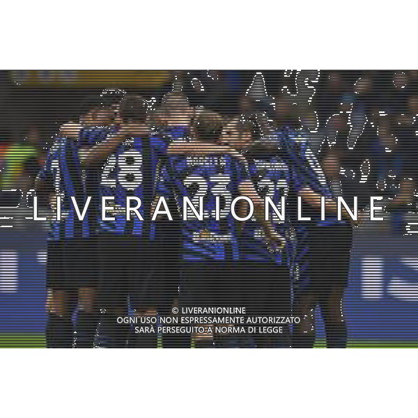TVMV-Milano 27.10.2024 Giuseppe Meazza ©Manuela Viganti/Agenzia Aldo Liverani Inter vs Juventus Campionato Calcio Serie A Enilive 2024/2025 9a giornata Nella foto: esultanza piotr zielinski dopo il gol ©Viganti/AGENZIA ALDO LIVERANI SAS