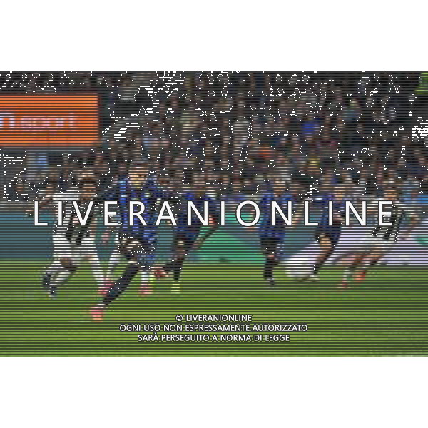 TVMV-Milano 27.10.2024 Giuseppe Meazza ©Manuela Viganti/Agenzia Aldo Liverani Inter vs Juventus Campionato Calcio Serie A Enilive 2024/2025 9a giornata Nella foto: gol di piotr zielinski su rigore ©Viganti/AGENZIA ALDO LIVERANI SAS