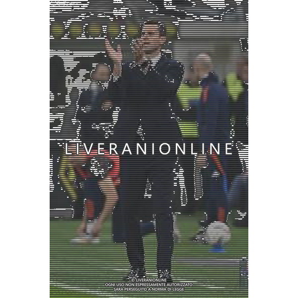 Inter vs Juventus nella foto Thiago Motta allenatore Juventus Milano 27-10-2024 Stadio Giuseppe Meazza - San Siro Campionato Serie A Enilive - 9a giornata foto Roberto Garavaglia/Agenzia Aldo Liverani sas/AGENZIA ALDO LIVERANI SAS