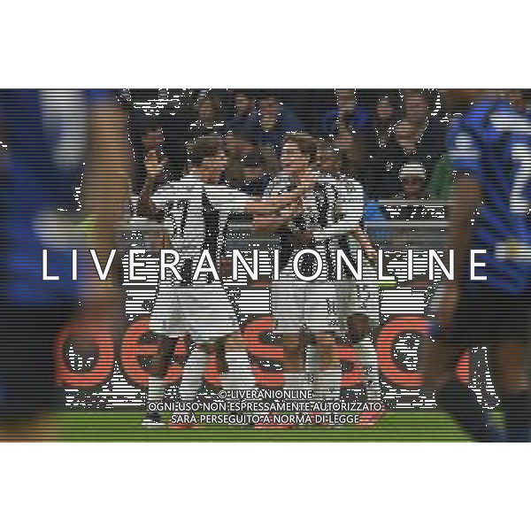 TVMV-Milano 27.10.2024 Giuseppe Meazza ©Manuela Viganti/Agenzia Aldo Liverani Inter vs Juventus Campionato Calcio Serie A Enilive 2024/2025 9a giornata Nella foto: esultanza juventus dopo il gol di kenan yildiz ©Viganti/AGENZIA ALDO LIVERANI SAS