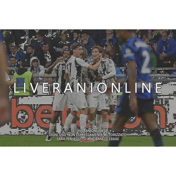 TVMV-Milano 27.10.2024 Giuseppe Meazza ©Manuela Viganti/Agenzia Aldo Liverani Inter vs Juventus Campionato Calcio Serie A Enilive 2024/2025 9a giornata Nella foto: esultanza juventus dopo il gol di kenan yildiz ©Viganti/AGENZIA ALDO LIVERANI SAS