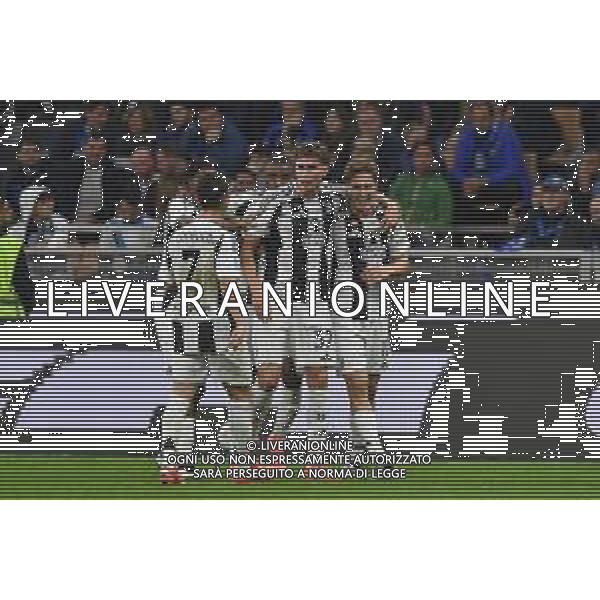 TVMV-Milano 27.10.2024 Giuseppe Meazza ©Manuela Viganti/Agenzia Aldo Liverani Inter vs Juventus Campionato Calcio Serie A Enilive 2024/2025 9a giornata Nella foto: esultanza juventus dopo il gol di kenan yildiz ©Viganti/AGENZIA ALDO LIVERANI SAS