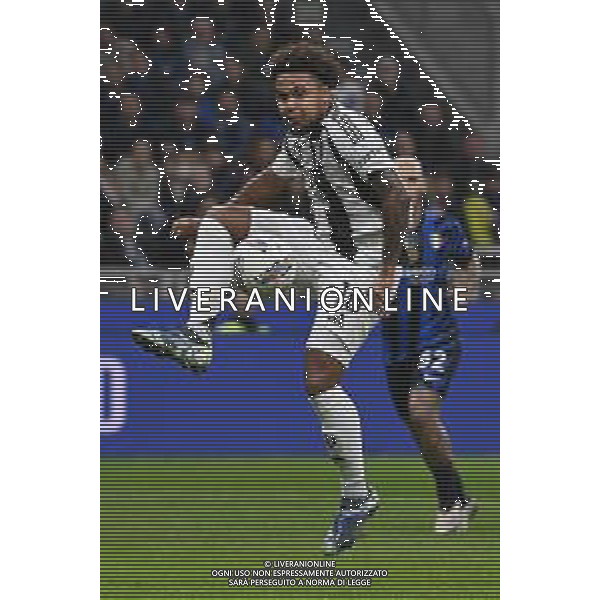 Inter vs Juventus nella foto Weston McKennie (Juventus) Milano 27-10-2024 Stadio Giuseppe Meazza - San Siro Campionato Serie A Enilive - 9a giornata foto Roberto Garavaglia/Agenzia Aldo Liverani sas
