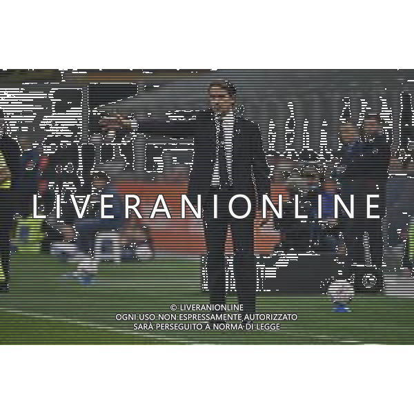 Inter vs Juventus nella foto Simone Inzaghi allenatore Inter Milano 27-10-2024 Stadio Giuseppe Meazza - San Siro Campionato Serie A Enilive - 9a giornata foto Roberto Garavaglia/Agenzia Aldo Liverani sas