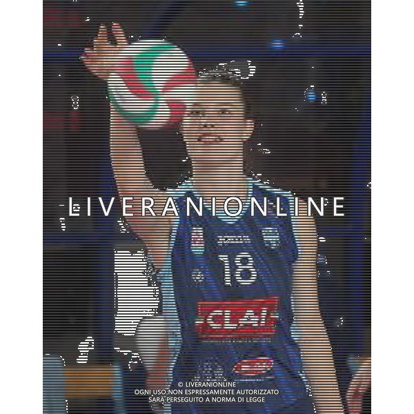 IMOLA 27 10 2024 CLAI IMOLA PALLAVOLO-CASALMAGGIORE 3-0 SERIE A2 NELLA FOTO KATERINA BULOVIC IMOLA FOTO GIANNI SANNA-AG ALDO LIVERANI SAS