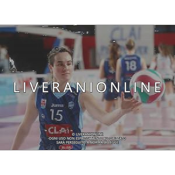 IMOLA 27 10 2024 CLAI IMOLA PALLAVOLO-CASALMAGGIORE 3-0 SERIE A2 NELLA FOTO VISENTIN ARIANNA IMOLA FOTO GIANNI SANNA-AG ALDO LIVERANI SAS