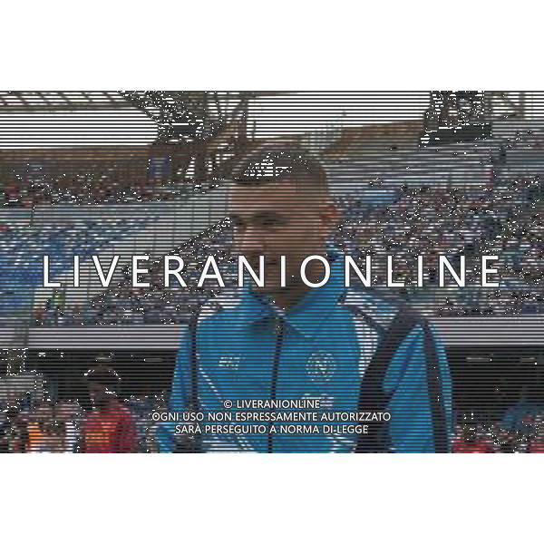 TVEM October 26, 2024 Napoli, Italy - SSC Napoli vs US Lecce - Italian soccer serie A 2024/25 - Diego Armando Maradona Stadium. In the pic: Alessandro Buongiorno of SSC Napoli ©Emmanuele Mastrodonato/AGENZIA ALDO LIVERANI SAS