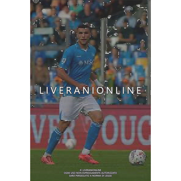 TVEM October 26, 2024 Napoli, Italy - SSC Napoli vs US Lecce - Italian soccer serie A 2024/25 - Diego Armando Maradona Stadium. In the pic: Alessandro Buongiorno of SSC Napoli foto emmanuele mastrdonato-ag aldo liverani sas
