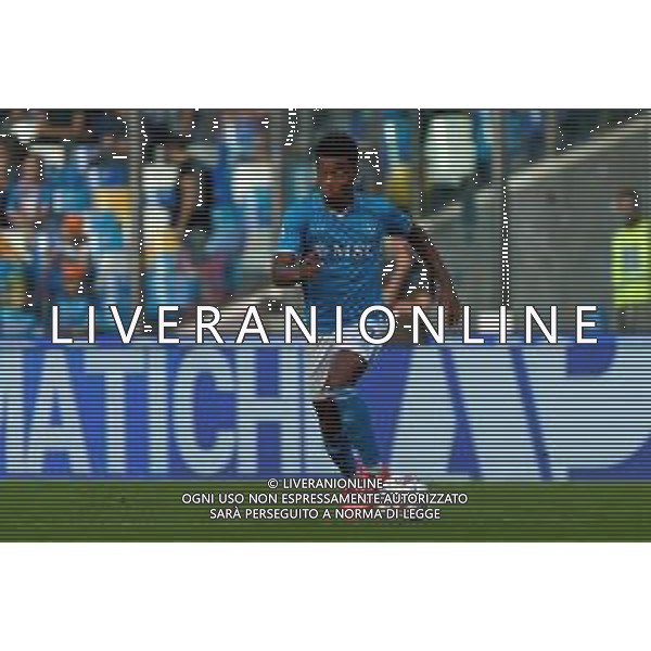 TVEM October 26, 2024 Napoli, Italy - SSC Napoli vs US Lecce - Italian soccer serie A 2024/25 - Diego Armando Maradona Stadium. In the pic: David Neres of SSC Napoli foto emmanuele mastrdonato-ag aldo liverani sas