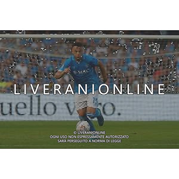 TVEM October 26, 2024 Napoli, Italy - SSC Napoli vs US Lecce - Italian soccer serie A 2024/25 - Diego Armando Maradona Stadium. In the pic: Amir Rrahmani of SSC Napoli foto emmanuele mastrdonato-ag aldo liverani sas