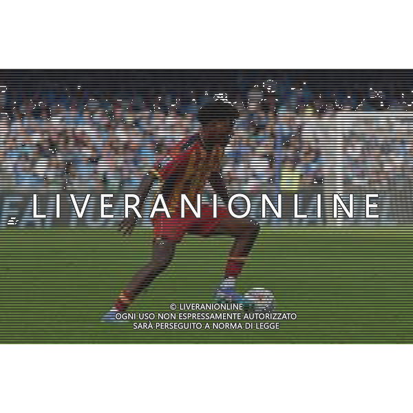 TVEM October 26, 2024 Napoli, Italy - SSC Napoli vs US Lecce - Italian soccer serie A 2024/25 - Diego Armando Maradona Stadium. In the pic: Andy Pelmard of US Lecce foto emmanuele mastrdonato-ag aldo liverani sas