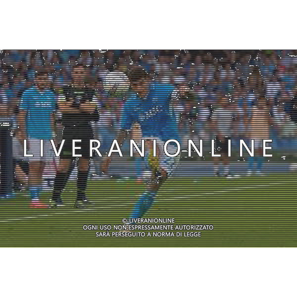 TVEM October 26, 2024 Napoli, Italy - SSC Napoli vs US Lecce - Italian soccer serie A 2024/25 - Diego Armando Maradona Stadium. In the pic: Giovanni Di Lorenzo of SSC Napoli foto emmanuele mastrdonato-ag aldo liverani sas