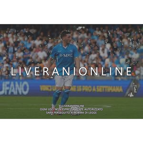 TVEM October 26, 2024 Napoli, Italy - SSC Napoli vs US Lecce - Italian soccer serie A 2024/25 - Diego Armando Maradona Stadium. In the pic: Billy Gilmour of SSC Napoli foto emmanuele mastrdonato-ag aldo liverani sas
