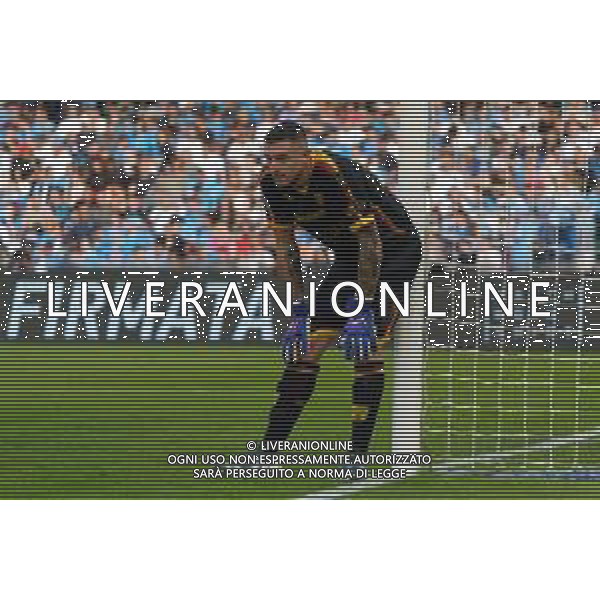 TVEM October 26, 2024 Napoli, Italy - SSC Napoli vs US Lecce - Italian soccer serie A 2024/25 - Diego Armando Maradona Stadium. In the pic: Wladimiro Falcone of US Lecce foto emmanuele mastrdonato-ag aldo liverani sas