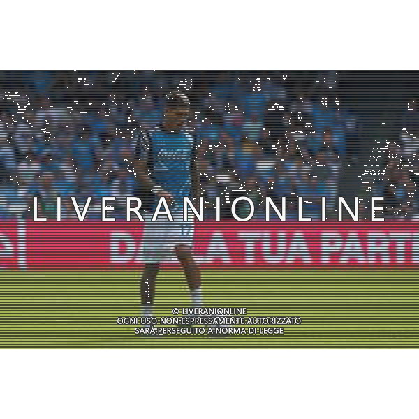 TVEM October 26, 2024 Napoli, Italy - SSC Napoli vs US Lecce - Italian soccer serie A 2024/25 - Diego Armando Maradona Stadium. In the pic: Mathías Olivera of SSC Napoli foto emmanuele mastrdonato-ag aldo liverani sas