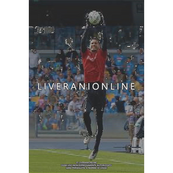 TVEM October 26, 2024 Napoli, Italy - SSC Napoli vs US Lecce - Italian soccer serie A 2024/25 - Diego Armando Maradona Stadium. In the pic: Alex Meret of SSC Napoli foto emmanuele mastrdonato-ag aldo liverani sas