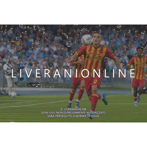 TVEM October 26, 2024 Napoli, Italy - SSC Napoli vs US Lecce - Italian soccer serie A 2024/25 - Diego Armando Maradona Stadium. In the pic: Nikola Krstovic of US Lecce foto emmanuele mastrdonato-ag aldo liverani sas