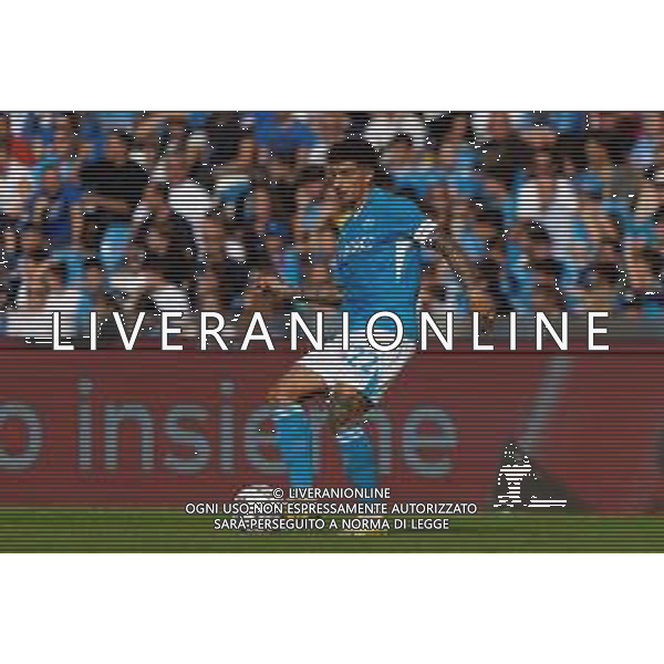 TVEM October 26, 2024 Napoli, Italy - SSC Napoli vs US Lecce - Italian soccer serie A 2024/25 - Diego Armando Maradona Stadium. In the pic: Giovanni Di Lorenzo of SSC Napoli foto emmanuele mastrdonato-ag aldo liverani sas