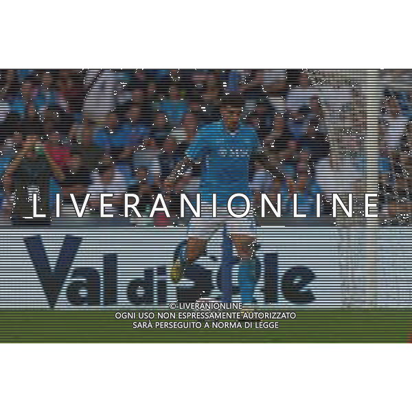 TVEM October 26, 2024 Napoli, Italy - SSC Napoli vs US Lecce - Italian soccer serie A 2024/25 - Diego Armando Maradona Stadium. In the pic: Giovanni Di Lorenzo of SSC Napoli foto emmanuele mastrdonato-ag aldo liverani sas