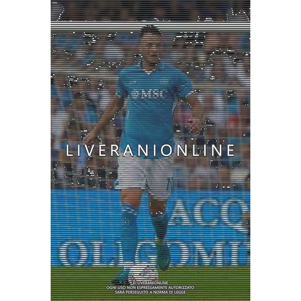 TVEM October 26, 2024 Napoli, Italy - SSC Napoli vs US Lecce - Italian soccer serie A 2024/25 - Diego Armando Maradona Stadium. In the pic: Amir Rrahmani of SSC Napoli foto emmanuele mastrdonato-ag aldo liverani sas
