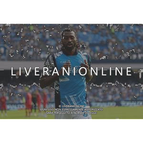 TVEM October 26, 2024 Napoli, Italy - SSC Napoli vs US Lecce - Italian soccer serie A 2024/25 - Diego Armando Maradona Stadium. In the pic: André Frank Anguissa of SSC Napoli foto emmanuele mastrdonato-ag aldo liverani sas