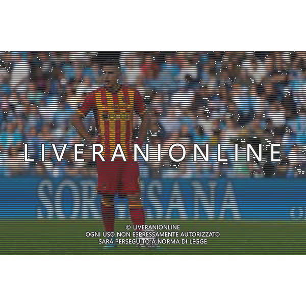 TVEM October 26, 2024 Napoli, Italy - SSC Napoli vs US Lecce - Italian soccer serie A 2024/25 - Diego Armando Maradona Stadium. In the pic: Nikola Krstovic of US Lecce foto emmanuele mastrdonato-ag aldo liverani sas