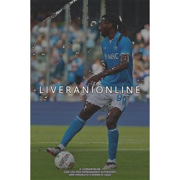 TVEM October 26, 2024 Napoli, Italy - SSC Napoli vs US Lecce - Italian soccer serie A 2024/25 - Diego Armando Maradona Stadium. In the pic: André Frank Anguissa of SSC Napoli foto emmanuele mastrdonato-ag aldo liverani sas