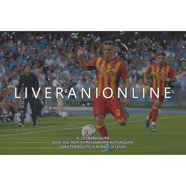 TVEM October 26, 2024 Napoli, Italy - SSC Napoli vs US Lecce - Italian soccer serie A 2024/25 - Diego Armando Maradona Stadium. In the pic: Nikola Krstovic of US Lecce foto emmanuele mastrdonato-ag aldo liverani sas