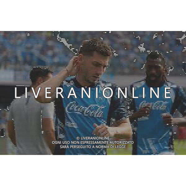 TVEM October 26, 2024 Napoli, Italy - SSC Napoli vs US Lecce - Italian soccer serie A 2024/25 - Diego Armando Maradona Stadium. In the pic: Billy Gilmour of SSC Napoli foto emmanuele mastrdonato-ag aldo liverani sas