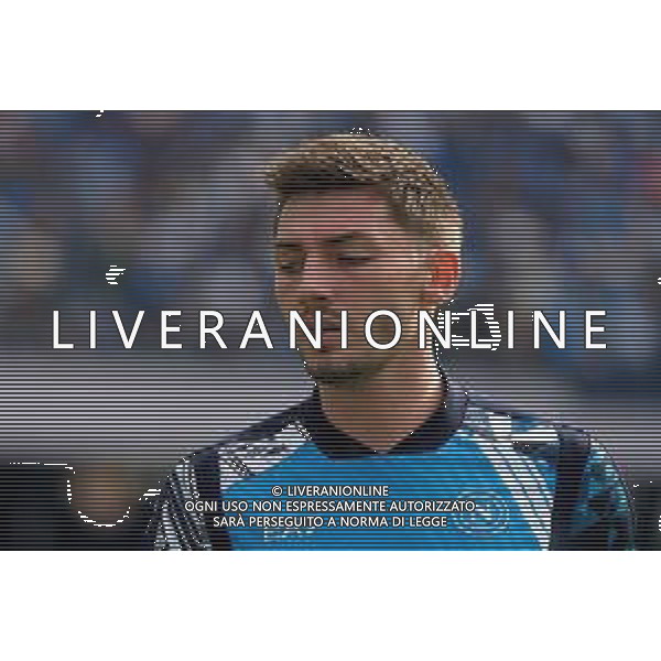 TVEM October 26, 2024 Napoli, Italy - SSC Napoli vs US Lecce - Italian soccer serie A 2024/25 - Diego Armando Maradona Stadium. In the pic: Billy Gilmour of SSC Napoli foto emmanuele mastrdonato-ag aldo liverani sas