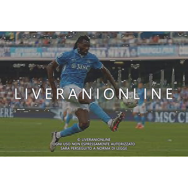 TVEM October 26, 2024 Napoli, Italy - SSC Napoli vs US Lecce - Italian soccer serie A 2024/25 - Diego Armando Maradona Stadium. In the pic: André Frank Anguissa of SSC Napoli foto emmanuele mastrdonato-ag aldo liverani sas