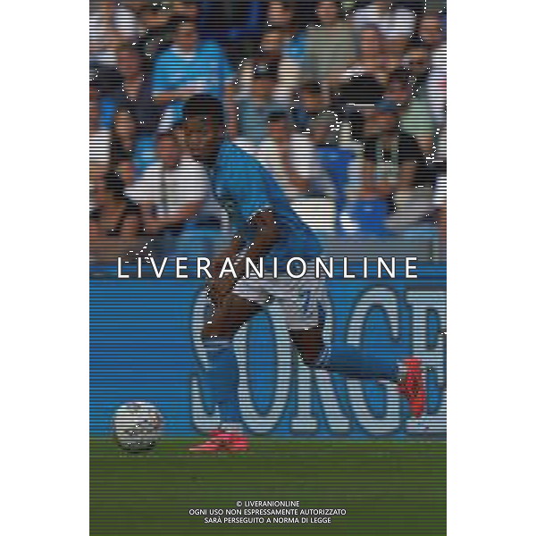TVEM October 26, 2024 Napoli, Italy - SSC Napoli vs US Lecce - Italian soccer serie A 2024/25 - Diego Armando Maradona Stadium. In the pic: David Neres of SSC Napoli foto emmanuele mastrdonato-ag aldo liverani sas