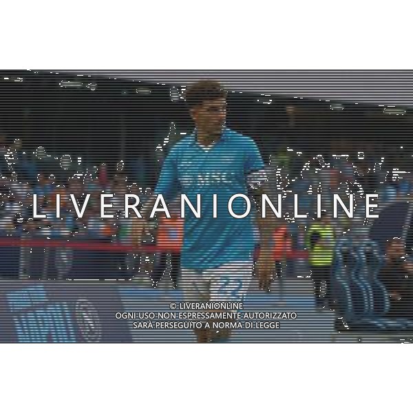TVEM October 26, 2024 Napoli, Italy - SSC Napoli vs US Lecce - Italian soccer serie A 2024/25 - Diego Armando Maradona Stadium. In the pic: Giovanni Di Lorenzo of SSC Napoli foto emmanuele mastrdonato-ag aldo liverani sas