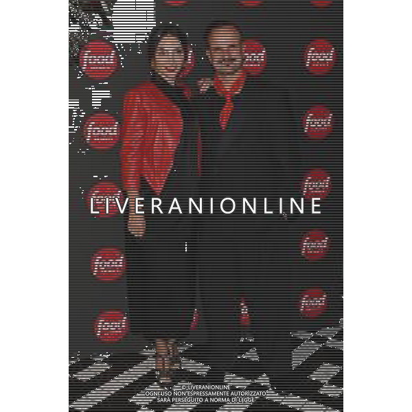 TVRG Photocall Food Network nella foto Francesca Caldarelli e Vitantonio Tonio Liuzzi Milano 28-10-2024 Photocall Food Network Dinner Show foto Roberto Garavaglia/Agenzia Aldo Liverani sas
