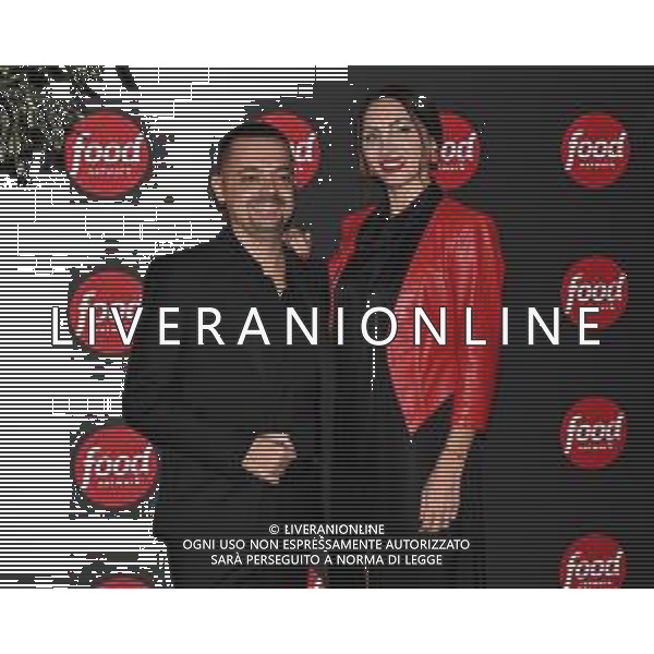TVRG Photocall Food Network nella foto Gesualdo Vercio e Francesca Caldarelli Milano 28-10-2024 Photocall Food Network Dinner Show foto Roberto Garavaglia/Agenzia Aldo Liverani sas