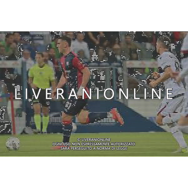 29-10-2024. Cagliari calcio-Bologna F.C. 10° giornata Serie A calcio Italia 2024/2025, stadio Unipol Domus Cagliari. Foto Salvatore Moi/Agenzia Aldo Liverani s.as. Nella foto: Gianluca Lapadula Cagliari ©MOI SALVATORE/AGENZIA ALDO LIVERANI SAS