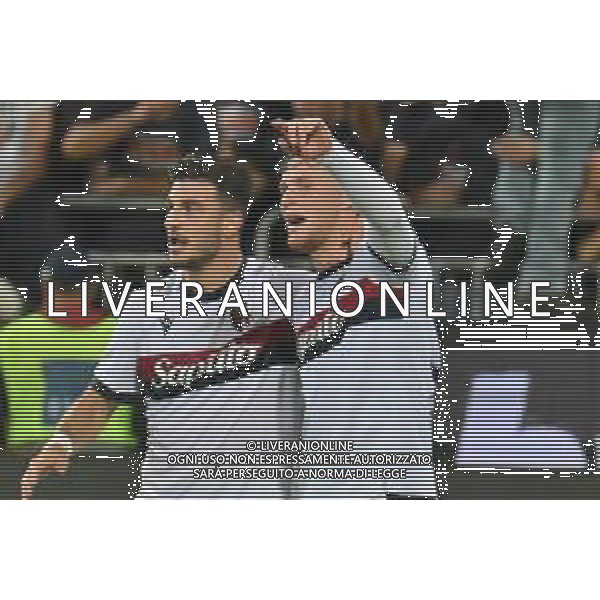 29-10-2024. Cagliari calcio-Bologna F.C. 10° giornata Serie A calcio Italia 2024/2025, stadio Unipol Domus Cagliari. Foto Salvatore Moi/Agenzia Aldo Liverani s.as. Nella foto: Gol ed esultanza Bologna contro Cagliari in trasferta allo stadio Unipol Domus. Segna:Riccardo Orsolini Bologna ©MOI SALVATORE/AGENZIA ALDO LIVERANI SAS