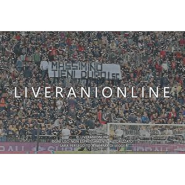 29-10-2024. Cagliari calcio-Bologna F.C. 10° giornata Serie A calcio Italia 2024/20255, stadio Unipol Domus Cagliari. Foto Salvatore Moi/Agenzia Aldo Liverani s.as. Nella foto: Sconvolts, tifosi del Cagliari calcio in curva nord dello stadio Unipol Domus. ©MOI SALVATORE/AGENZIA ALDO LIVERANI SAS