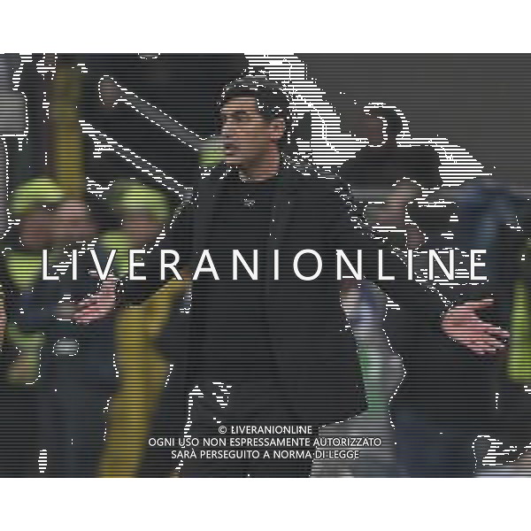 Milan vs Napoli nella foto Paulo Fonseca allenatore Milan Milano 29-10-2024 Stadio Giuseppe Meazza - San Siro Campionato Serie A Enilive - 10a giornata foto Roberto Garavaglia/Agenzia Aldo Liverani sas