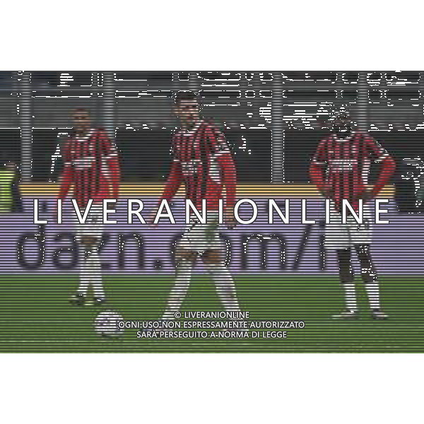 Milan vs Napoli nella foto delusione Milan dopo il gol subito Milano 29-10-2024 Stadio Giuseppe Meazza - San Siro Campionato Serie A Enilive - 10a giornata foto Roberto Garavaglia/Agenzia Aldo Liverani sas