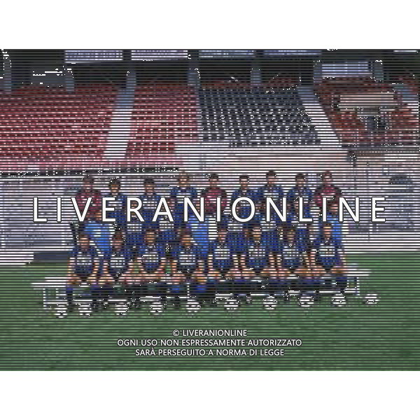 DIAP-FORMAZIONE ATALANTA CALCIO 1986-1987 AG ALDO LIVERANI SAS