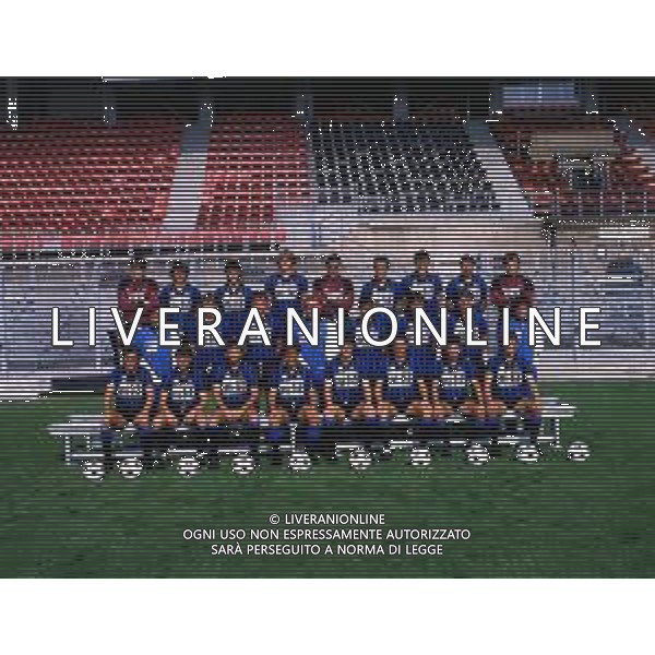 DIAP-FORMAZIONE ATALANTA CALCIO 1986-1987 AG ALDO LIVERANI SAS
