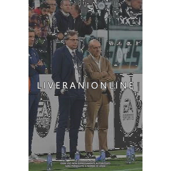 Torino 30.10.2024 Allianz Stadium @Manuela Viganti /Ag. Aldo Liverani sas Juventus vs Parma Campionato Calcio Serie A Enilive 2024/2025 10a giornata Nella foto: cristiano giuntoli e maurizio scanavino ©Viganti - AGENZIA ALDO LIVERANI SAS