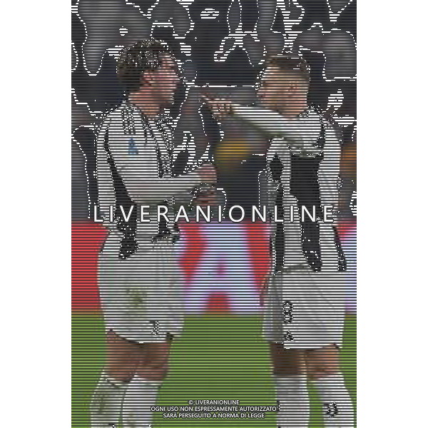 Torino 30.10.2024 Allianz Stadium @Manuela Viganti /Ag. Aldo Liverani sas Juventus vs Parma Campionato Calcio Serie A Enilive 2024/2025 10a giornata Nella foto: teun koopmainers e dusan vlahovic ©Viganti - AGENZIA ALDO LIVERANI SAS