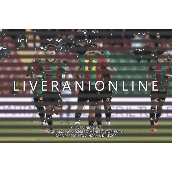 Ternana vs Spal - Campionato Serie C Now - 13 giornata Stadio L.Liberati - Terni 02-11-2024 nella foto Esultanza Ternana dopo gol curcio ©Federico Gaetano - AG. ALDO LIVERANI SAS
