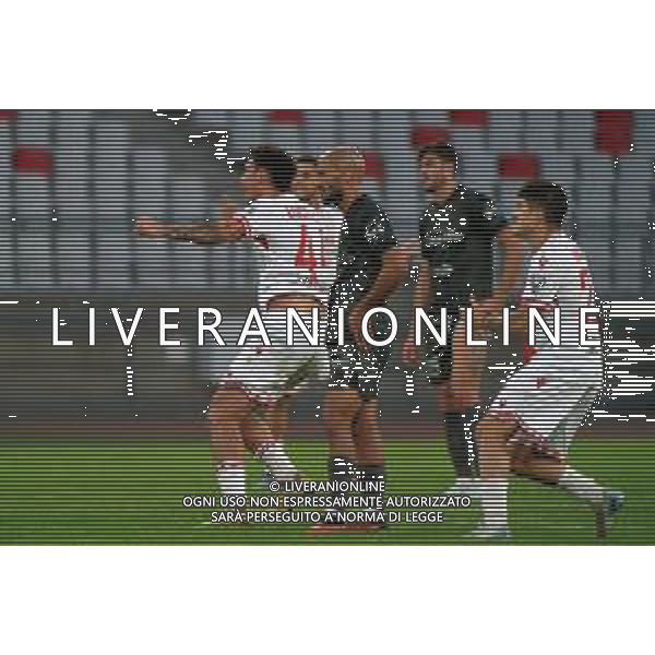 TVEM November 02, 2024 Bari, Italy - SSC Bari vs AC Reggiana - Italian soccer serie B 2024/25 - San Nicola Stadium. In the pic: Lorenzo Lucchesi of AC Reggiana celebrates after scoring a goal foto emmanuele mastrodonato-ag aldo liverani sas