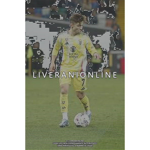 Francisco Conceicao of Juventus FC play the ball during Udinese Calcio vs Juventus FC, 11° Serie A Enilive 2024-25 game at Bluenergy stadium in Udine (UD), Italy, on November 02, 2024. (Photo by Davide Casentini)- AGENZIA ALDO LIVERANI SAS