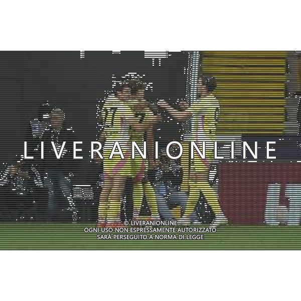 Nicolo’ Savona of Juventus FC scores a goal during Udinese Calcio vs Juventus FC, 11° Serie A Enilive 2024-25 game at Bluenergy stadium in Udine (UD), Italy, on November 02, 2024. (Photo by Davide Casentini)- AGENZIA ALDO LIVERANI SAS